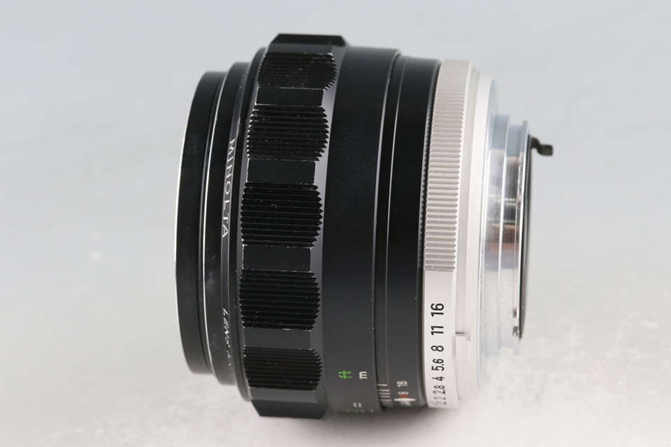 Minolta MC Rokkor-PG 58mm F/1.2 Lens for MD Mount #58605E5