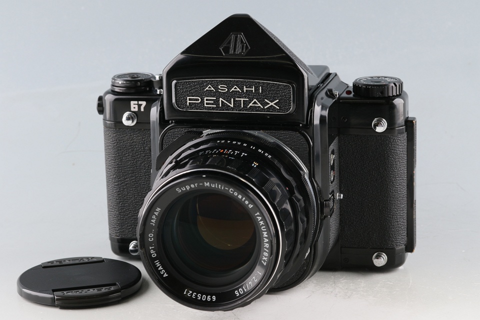 Pentax 67 + SMC Takumar 6x7 105mm F/2.4 Lens #58607E2