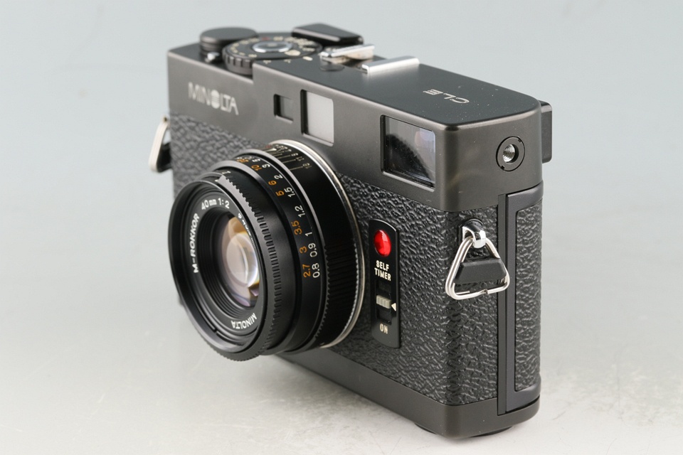 Minolta CLE + M-Rokkor 40mm F/2 Lens #58609D5