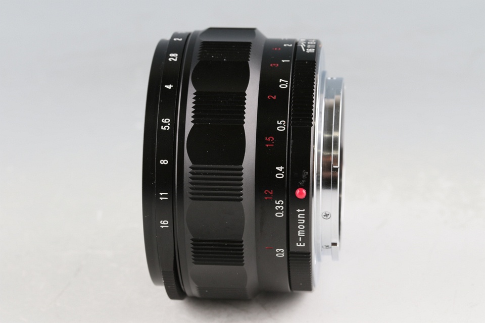 Voigtlander Nokton Classic 35mm F/1.4 Lens for Sony E #59003E5