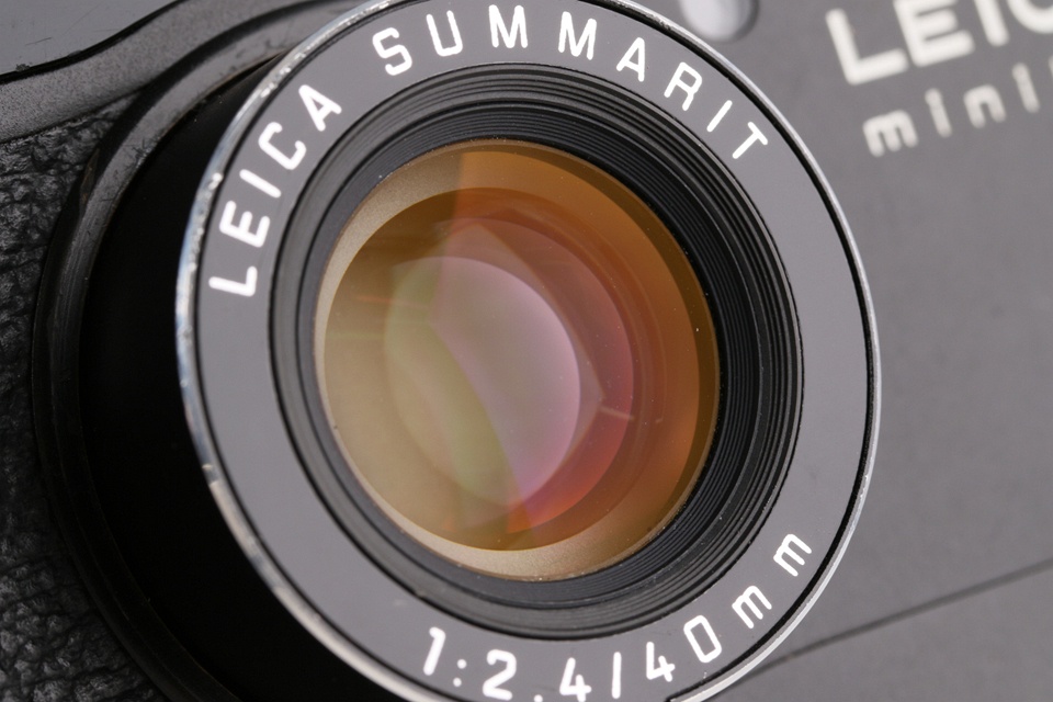 Leica minilux 35mm Point & Shoot Film Camera With Box #59097L1