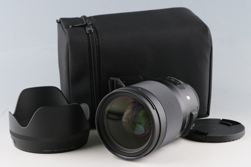 Sigma Art 40mm F/1.4 DG Lens for Nikon F #59101L6