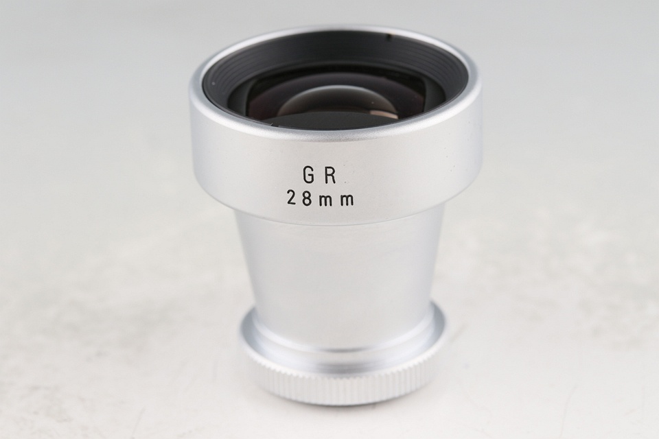 Ricoh GR 28mm F/2.8 Lens for Leica L39 + View Finder + M Mount Adapter #59153C2