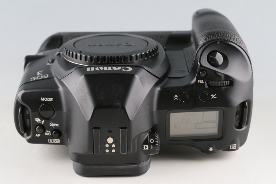 Canon EOS 3 35mm SLR Film Camera + Power Drive Booster E1 #59232E3