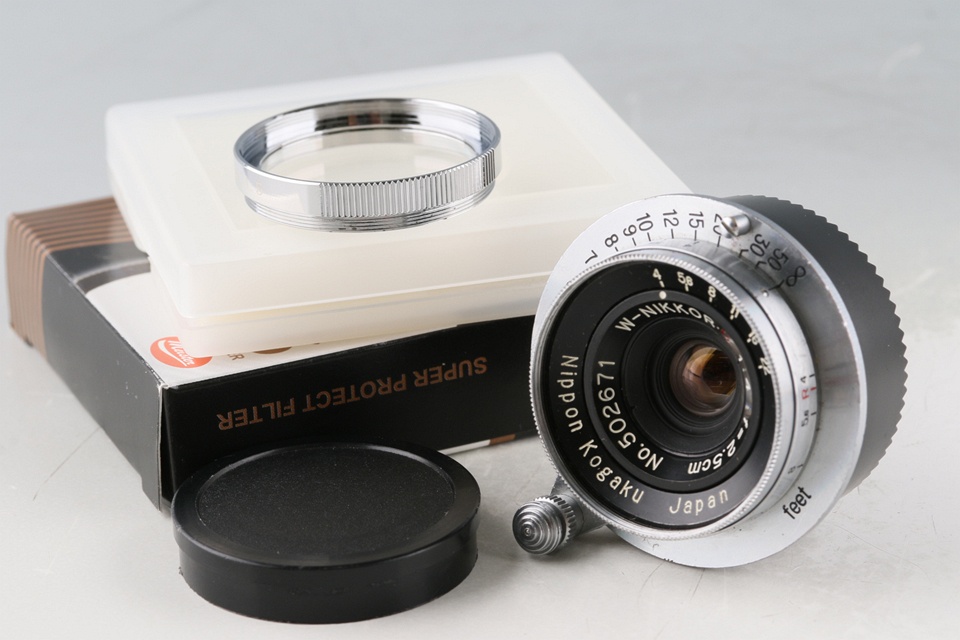 Nikon W-NIKKOR・C 25mm F/4 Lens for Leica L39 #59293A4