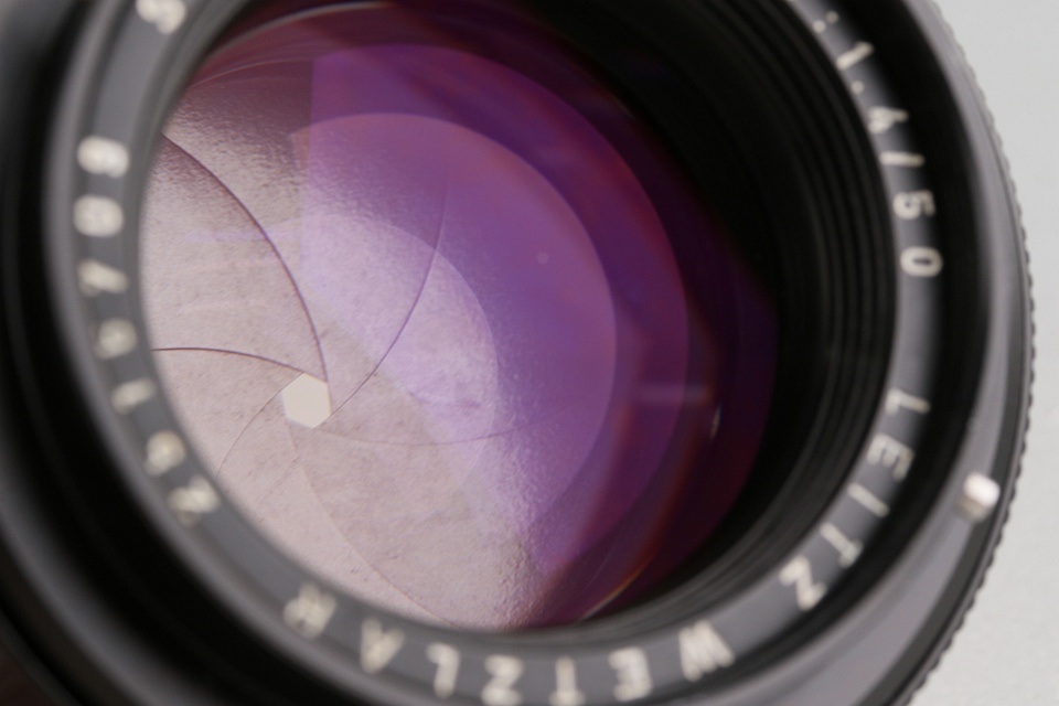 Leica Leitz Summilux-R 50mm F/1.4 3-Cam Lens for Leica R #59325T