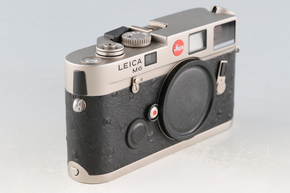 Leica M6 Titanium 35mm Rangefinder Film Camera With Box #59327L1