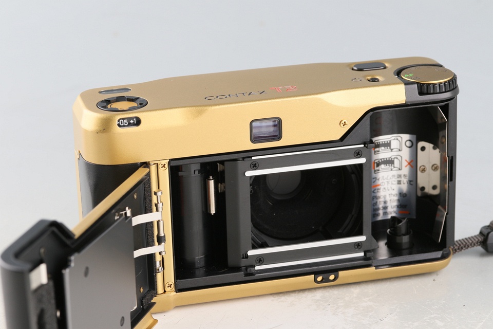 Contax T2 Gold 35mm Point & Shoot Film Camera #59351D5