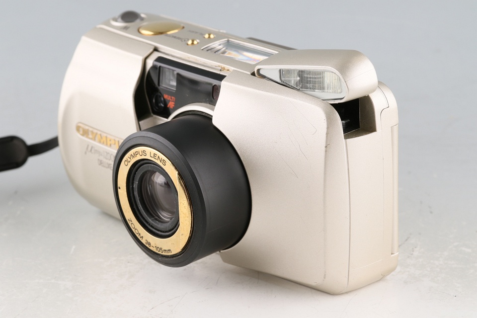 Olympus μ ZOOM 105 Deluxe 35mm Point & Shoot Film Camera #59485D5
