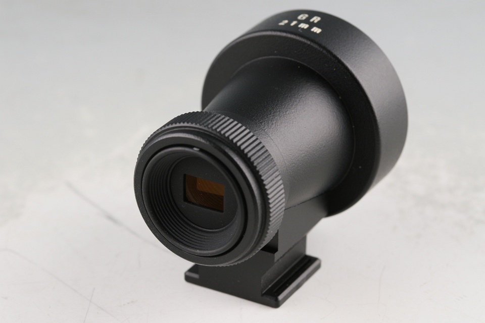 Ricoh GR 21mm F/3.5 Lens for Leica L39 + View Finder With Box #59566L7