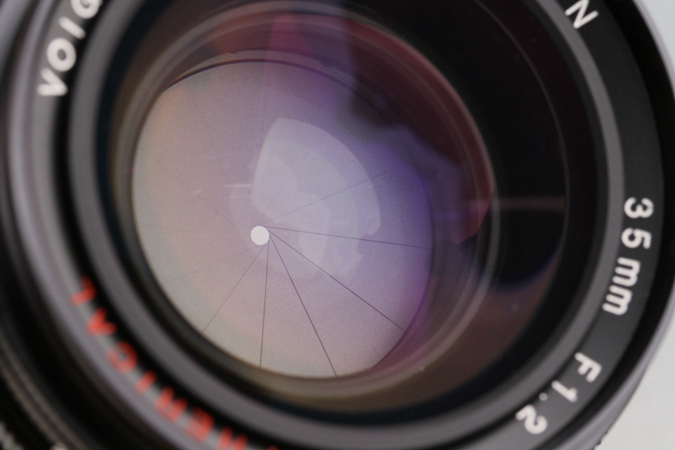 Voigtlander Nokton 35mm F/1.2 Aspherical Lens for Leica M With Box #59567L7