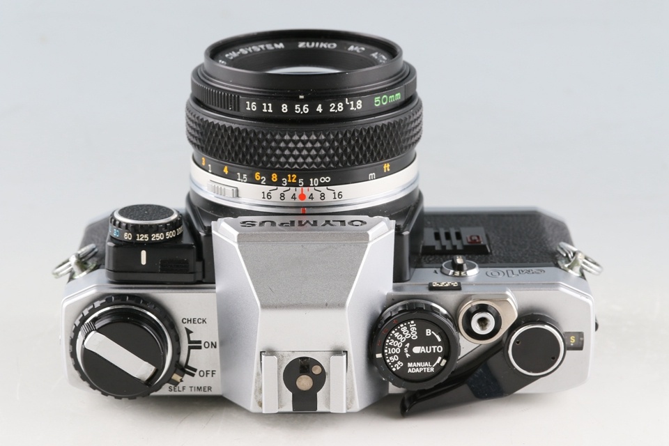 Olympus OM-10 + OM-System .Zuiko MC Auto-S 50mm F/1.8 Lens #59582D3