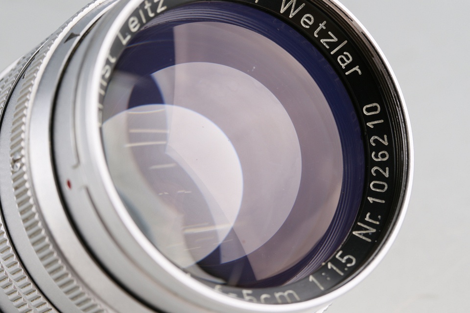 Leica Leitz Summarit 50mm F/1.5 Lens for Leica L39 #59672T