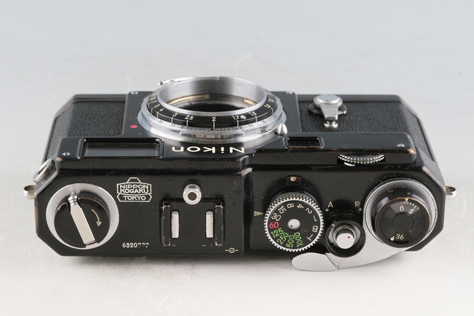 Nikon S3 Black Paint 35mm Rangefinder Film Camera #59695D1
