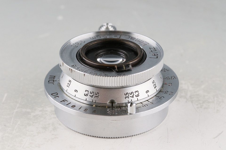 Leica Leitz Elmar 35mm F/3.5 Lens for Leica L39 #59715T