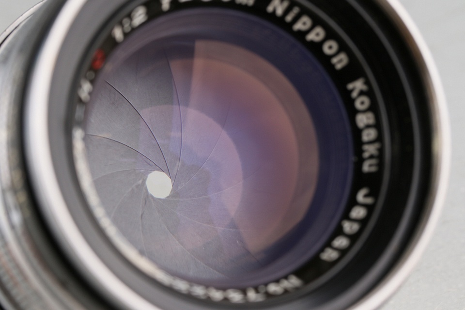 Nikon Nippon Kogaku Nikkor-H.C 50mm F/2 Lens for Leica L39 #59716C2