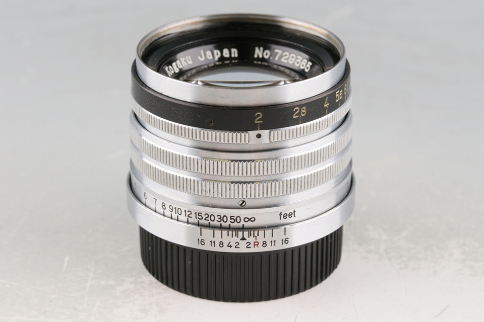 Nikon Nippon Kogaku Nikkor-H.C 50mm F/2 Lens for Leica L39 #59717C2