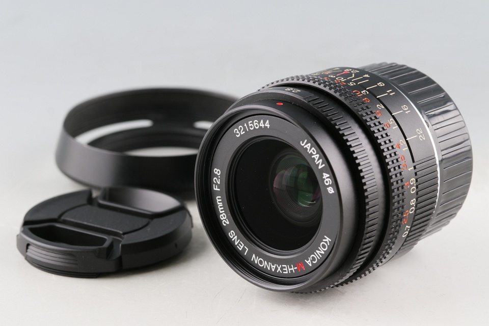 Konica M-Hexanon 28mm F/2.8 Lens for Leica M #59778C1