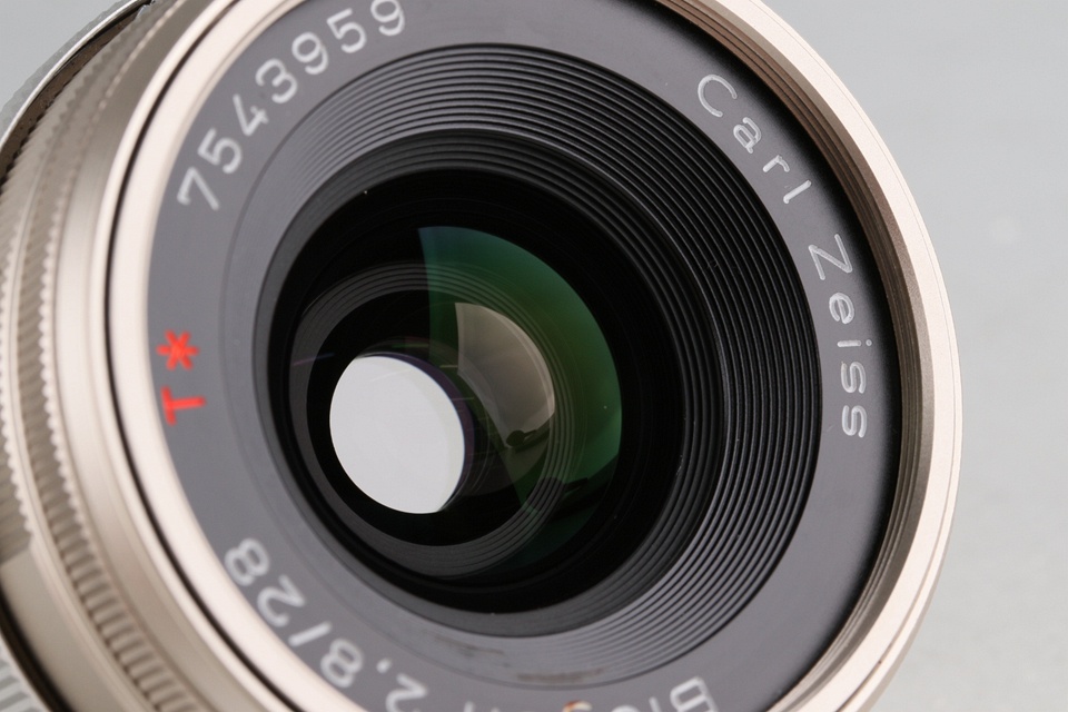 Contax Carl Zeiss Biogon T* 28mm F/2.8 Lens Moditied to Leica L39 + M Mount Adapter #59781C2