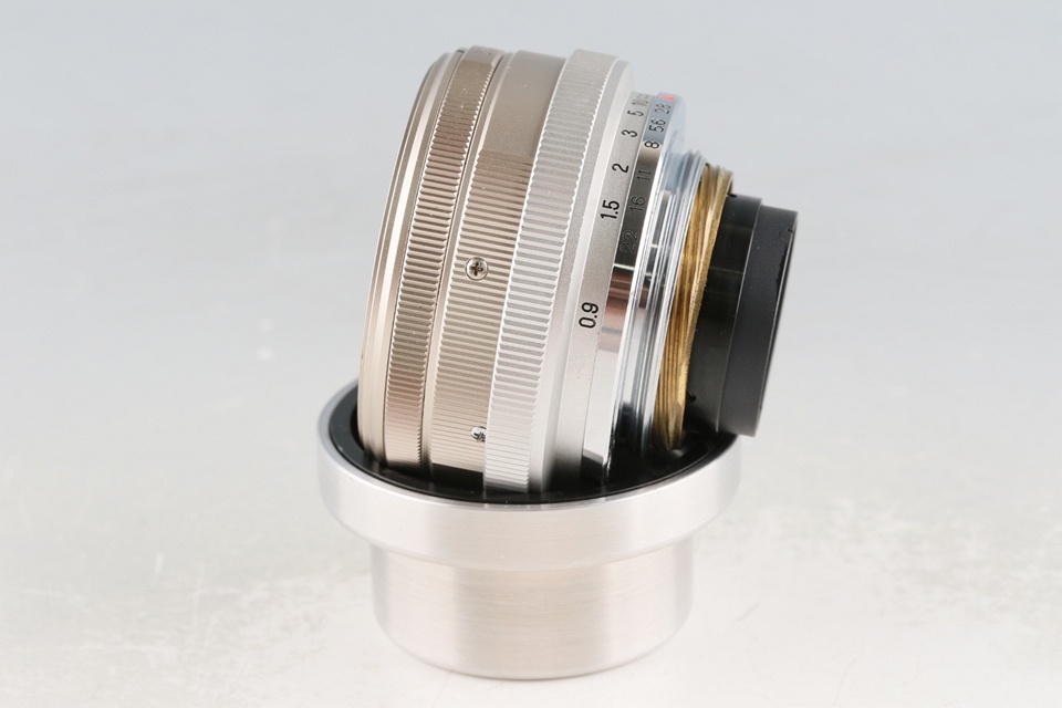 Contax Carl Zeiss Biogon T* 28mm F/2.8 Lens Moditied to Leica L39 + M Mount Adapter #59781C2