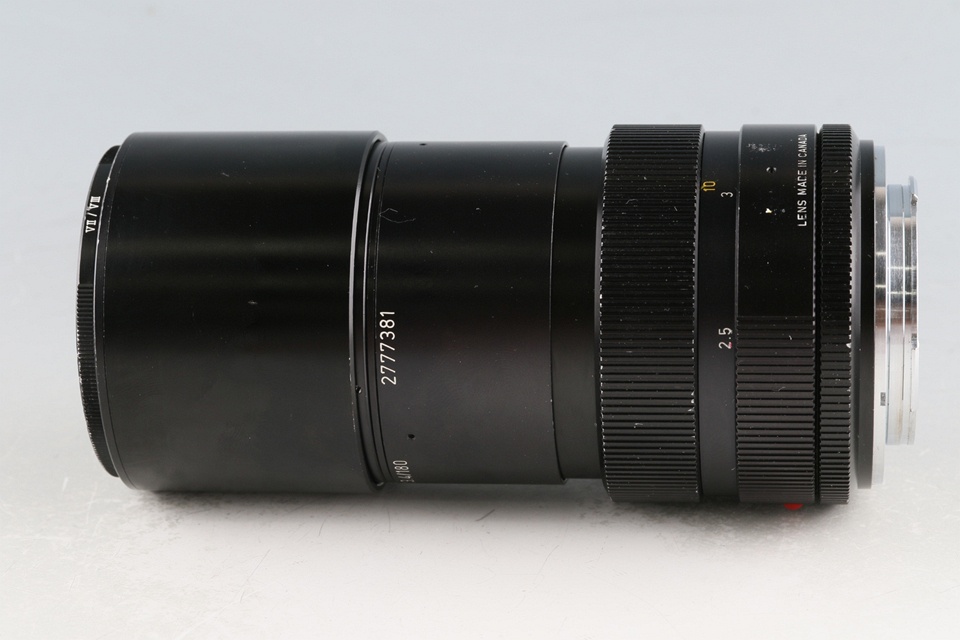 Leica Leitz Canoda Apo-Telyt-R 180mm F/3.4 3-Cam Lens for Leica R #59782T
