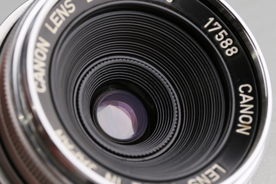 Canon 25mm F/3.5 Lens for Leica L39 + View Finder + M Mount Adapter #59788C2