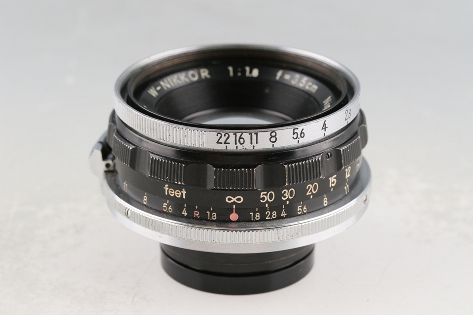 Nikon W-Nikkor 35mm F/1.8 Lens for Nikon S #59791A3