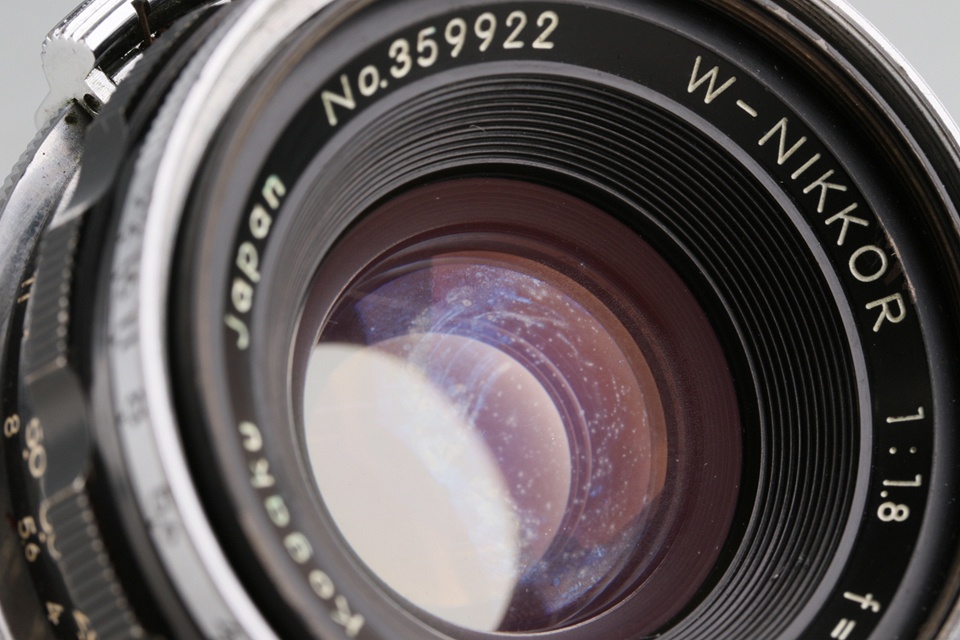 Nikon W-Nikkor 35mm F/1.8 Lens for Nikon S #59791A3