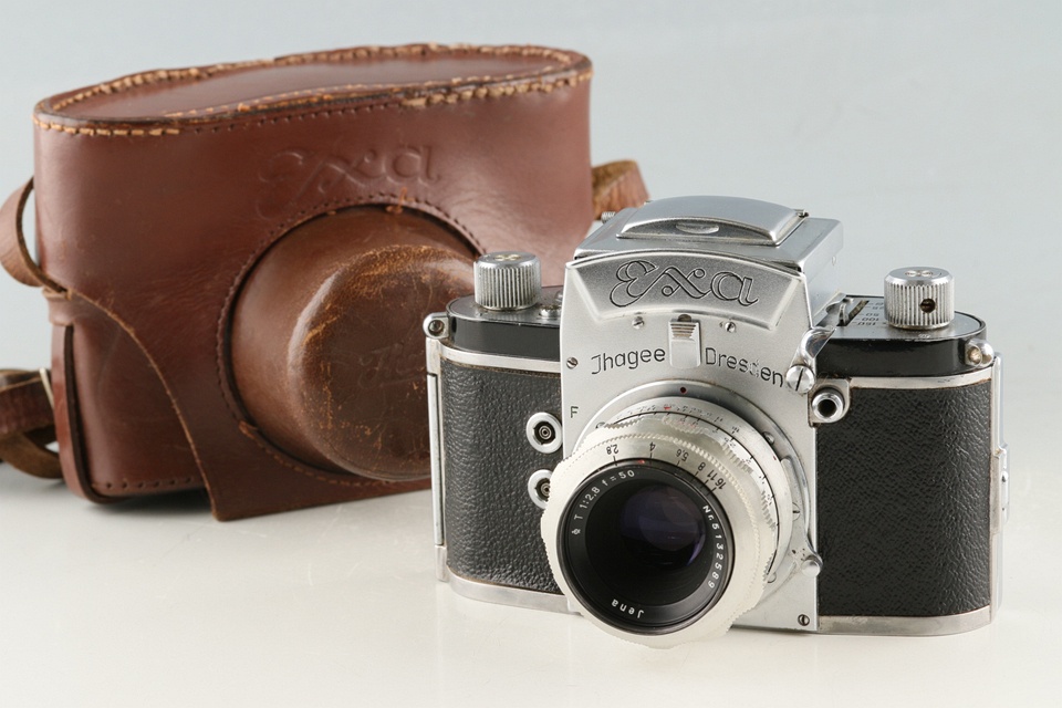 Ihagee Dresden EXA + Carl Zeiss Jena 50mm F/2.8 Lens #59811D4