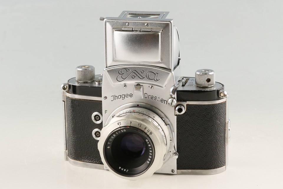 Ihagee Dresden EXA + Carl Zeiss Jena 50mm F/2.8 Lens #59811D4