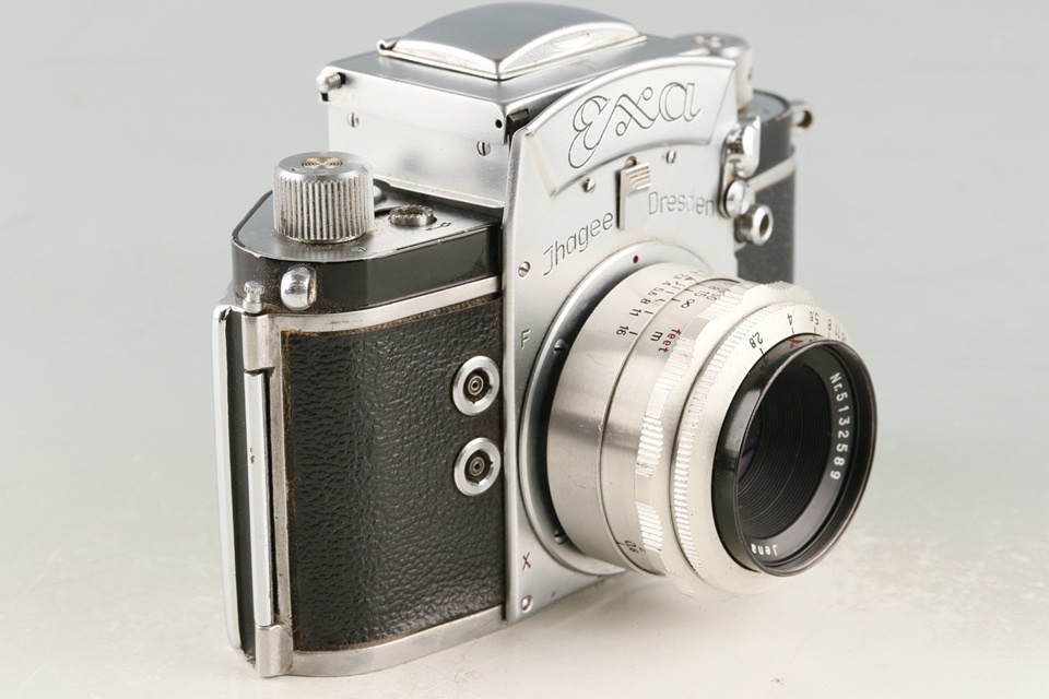 Ihagee Dresden EXA + Carl Zeiss Jena 50mm F/2.8 Lens #59811D4