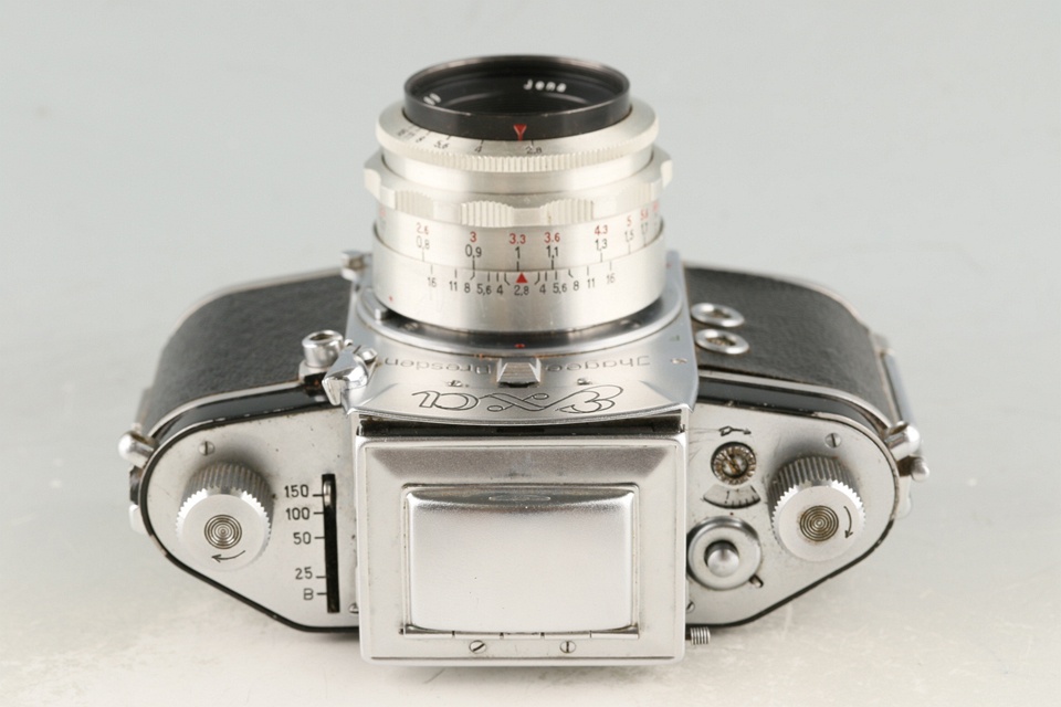 Ihagee Dresden EXA + Carl Zeiss Jena 50mm F/2.8 Lens #59811D4