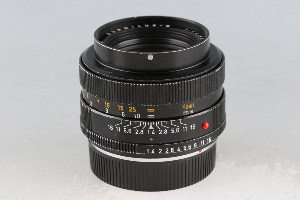 Leica Leitz Summilux-R 50mm F/1.4 3-Cam Lens for Leica R #59862T