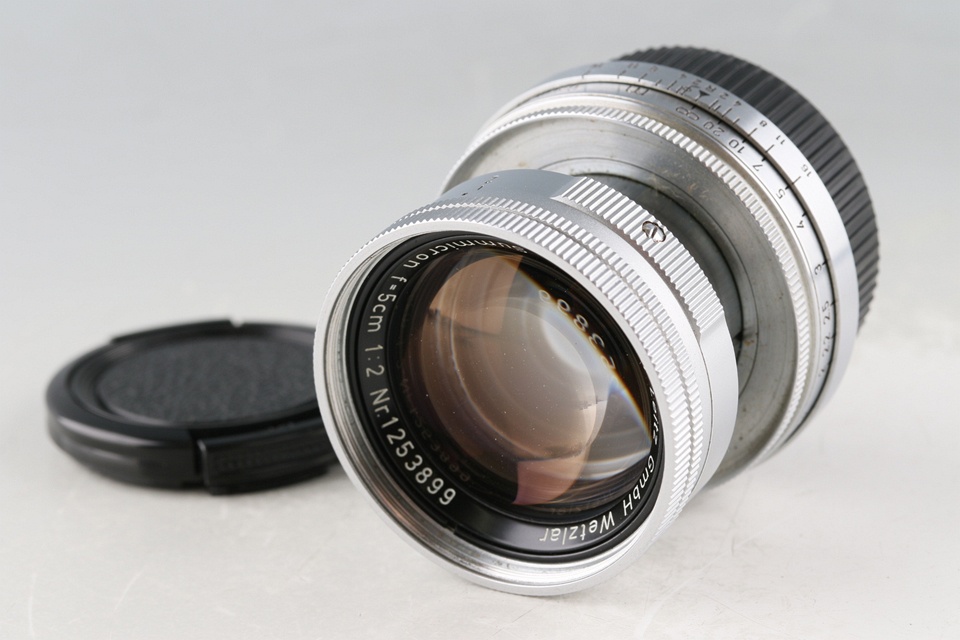 Leica Leitz Summicron 50mm F/2 Lens for Leica L39 #59865T