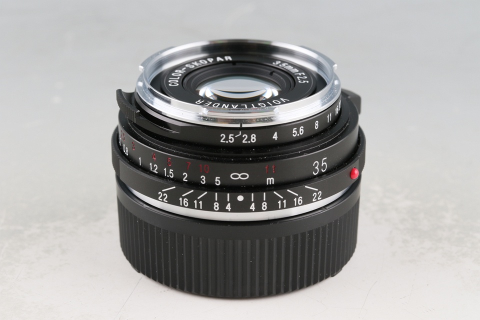 Voigtlander Color-Skopar 35mm F/2.5 P II Lens for Leica M With Box #59901L7