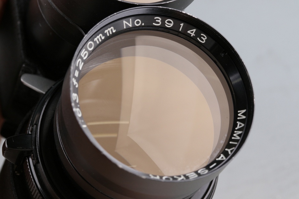 Mamiya-Sekor 250mm F/6.3 Lens + Lens Hood for C330/C220 #59917E5