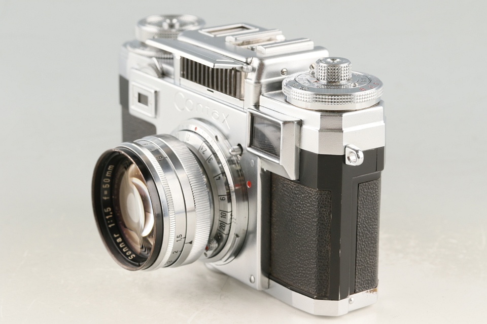 Contax IIIa + Carl Zeiss Sonnar 50mm F/1.5 Lens #59970D3