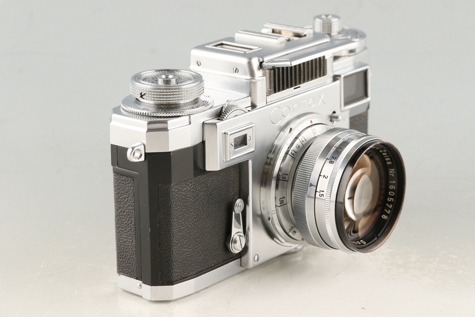 Contax IIIa + Carl Zeiss Sonnar 50mm F/1.5 Lens #59970D3