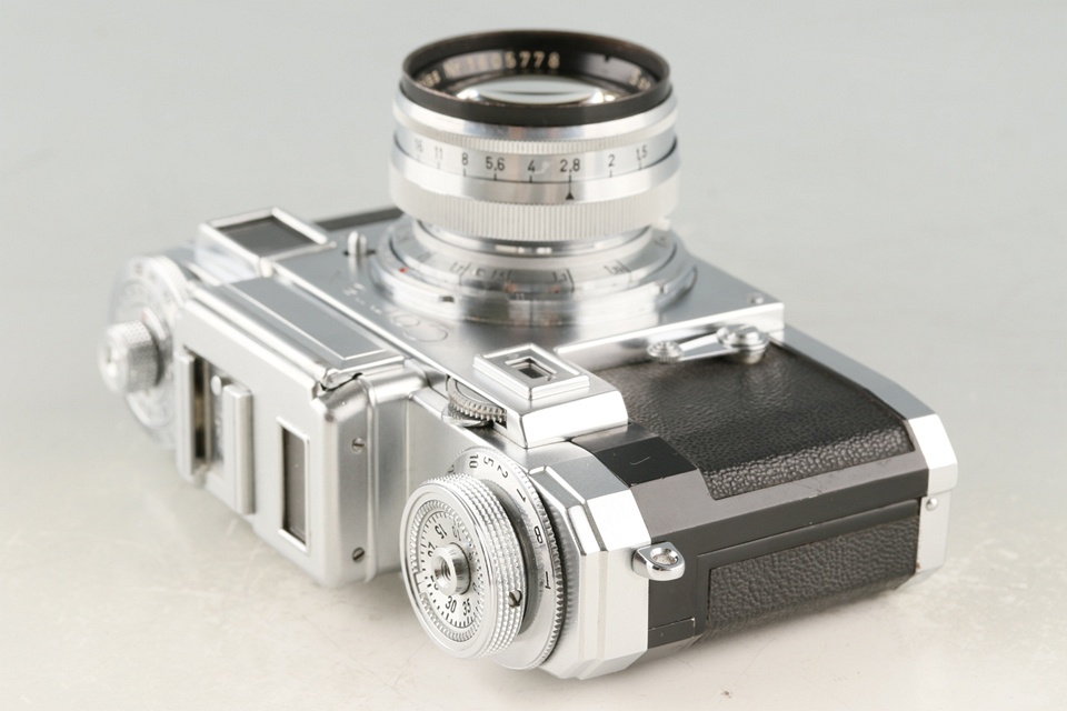 Contax IIIa + Carl Zeiss Sonnar 50mm F/1.5 Lens #59970D3