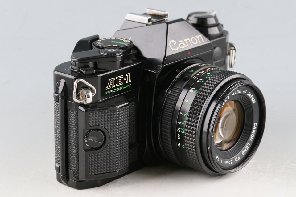 Canon AE-1 Program + FD 50mm F/1.8 Lens #60091D3