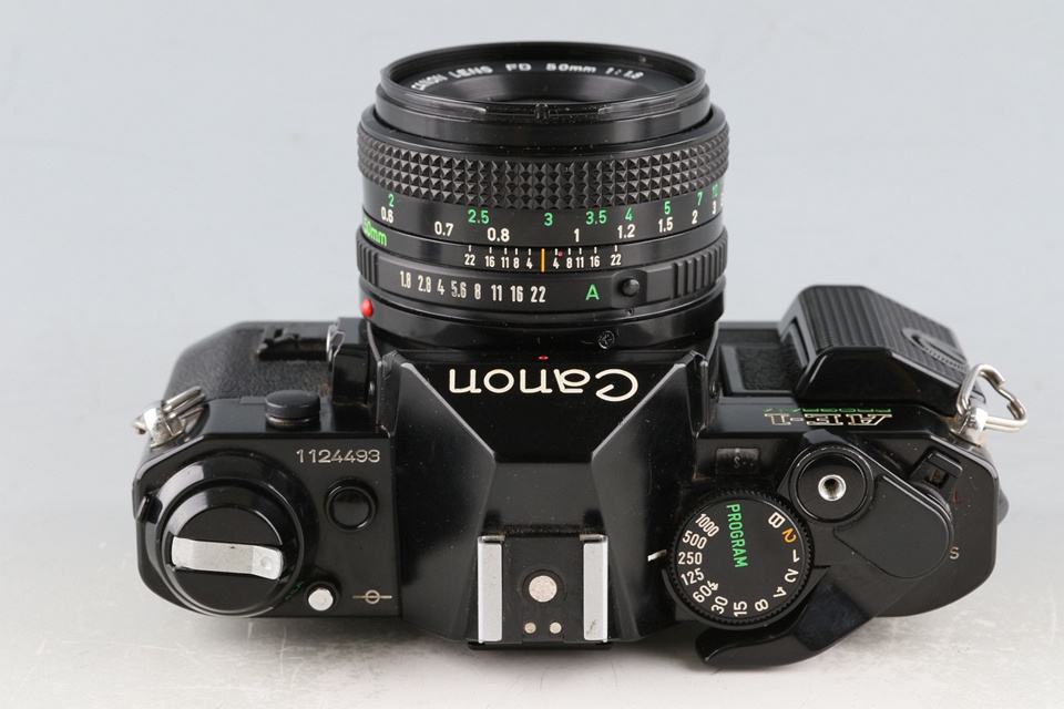 Canon AE-1 Program + FD 50mm F/1.8 Lens #60091D3