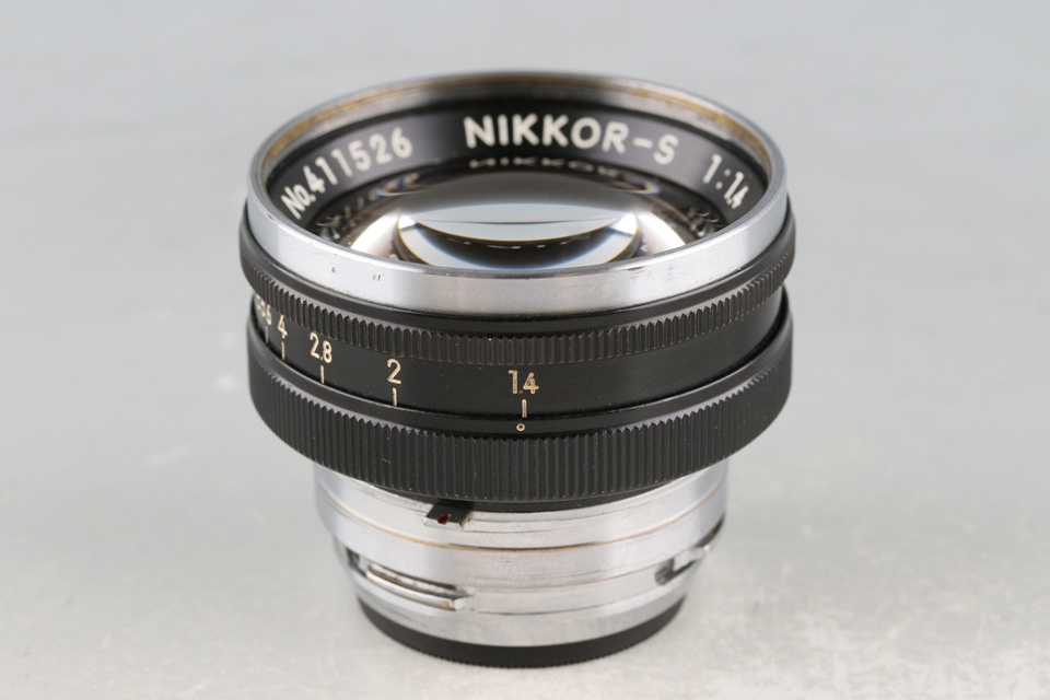 Nikon Nippon Kogaku Nikkor-S 50mm F/1.4 Lens for Nikon S #60104A4