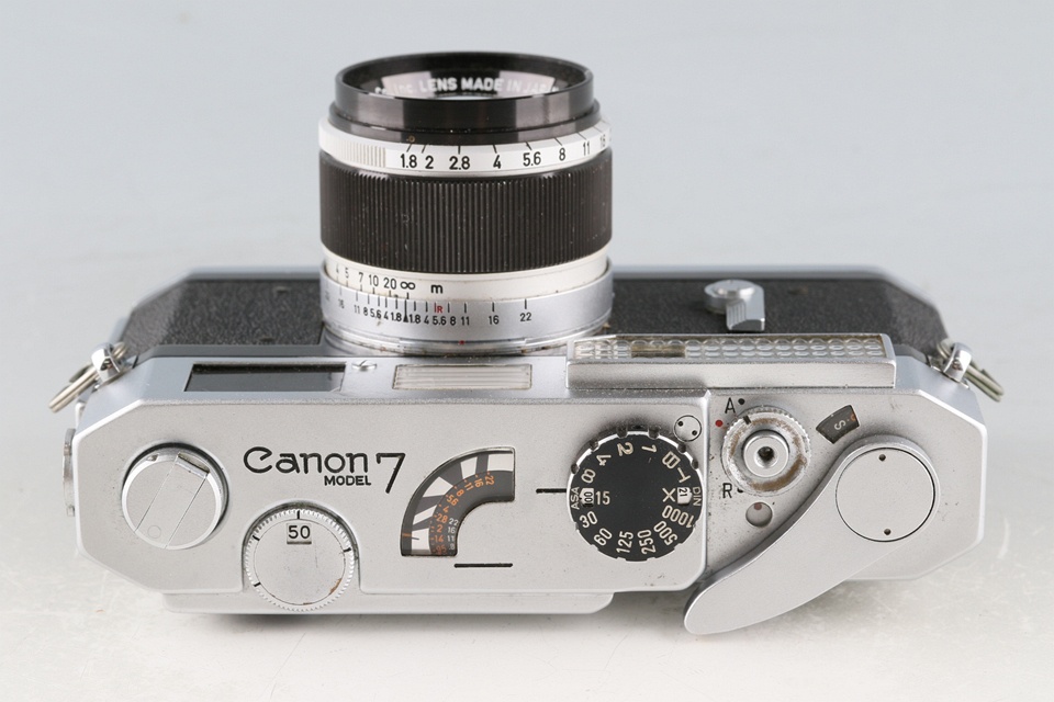 Canon Model 7 + 50mm F/1.8 Lens #60118D3