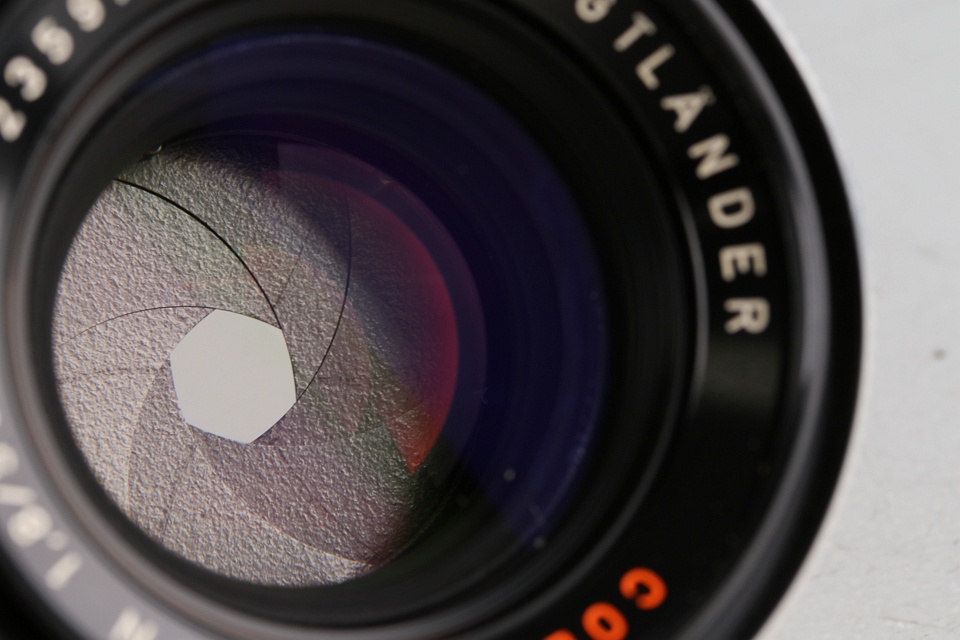 Voigtlander Color-Ultron 50mm F/1.8 Lens for QBM Mount #60371E5