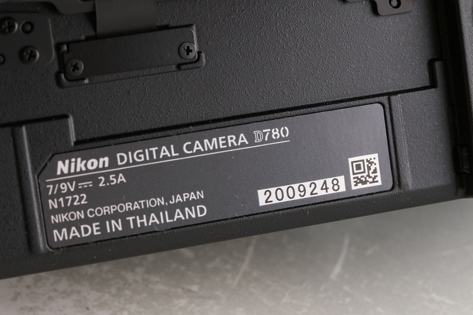Nikon D780 Digital SLR Camera With Box *Shutter Count:10152 #60443L4
