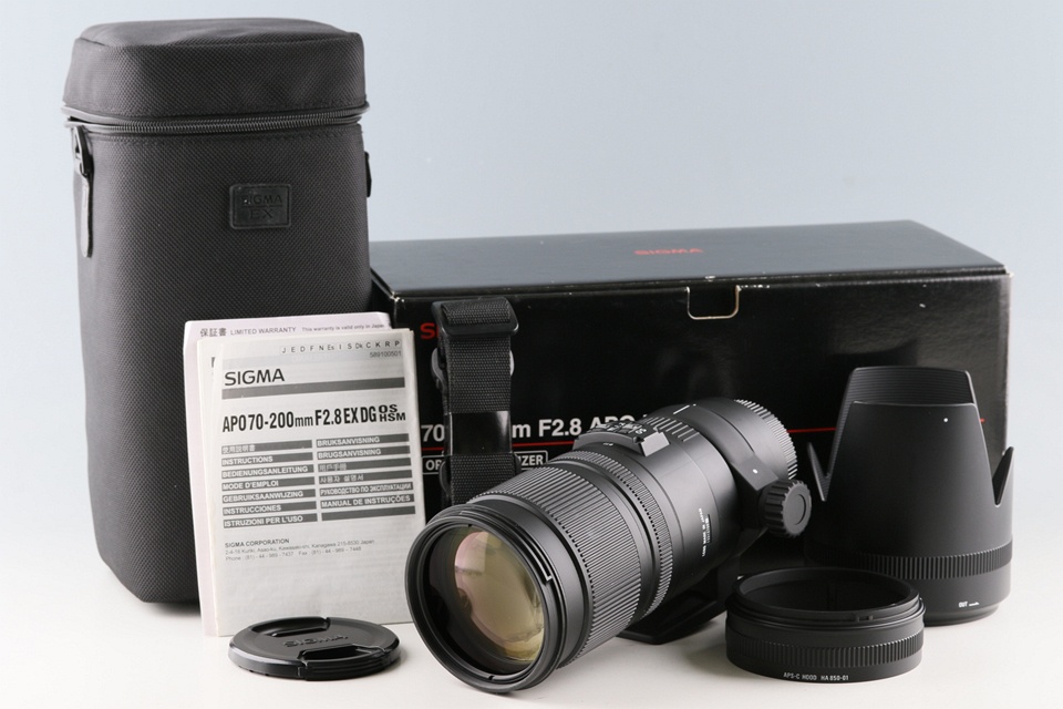 Sigma APO 70-200mm F/2.8 EX DG OS HSM Lens for Nikon With Box #60452L6