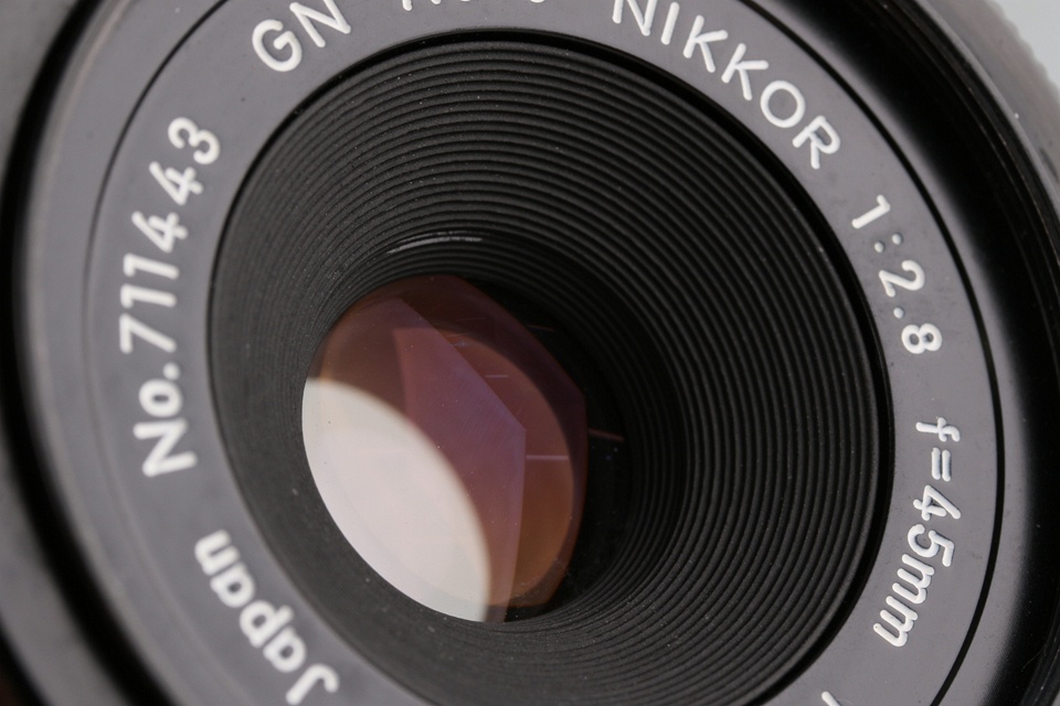 Nikon GN Auto Nikkor 45mm F/2.8 Non-Ai Lens #60486A4