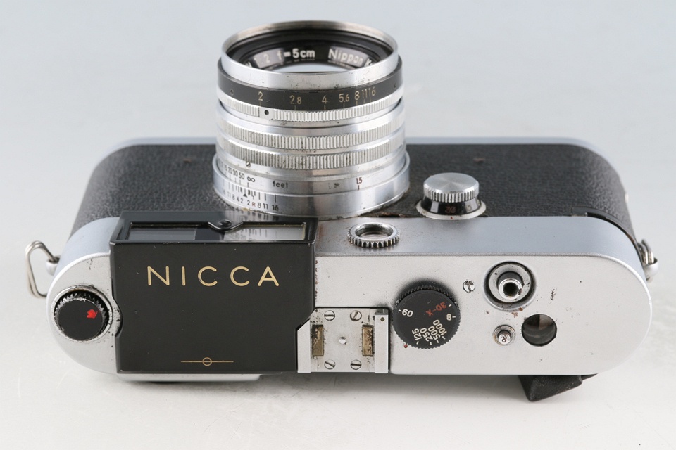 Nicca IIIL 35mm Rangefinder Film Camera + Nikkor-H 50mm F/2 Lens #60561D2