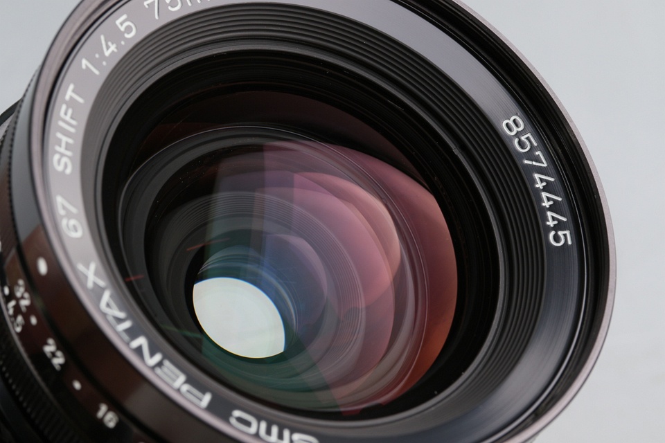 SMC Pentax 67 SHIFT 75mm F/4.5 Lens #60621C6