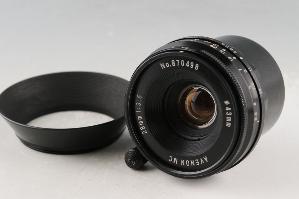 Avenon MC 28mm F/3.5 Lens for Leica L39 #60677C2